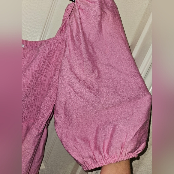 Bar III NWOT Puff Sleeves Dress - Picture 5 of 6